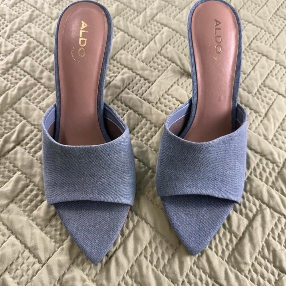 Aldo pillow walk blue denim